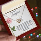 To Our Pretty Daughter | We Love You | Love Pendant Necklace