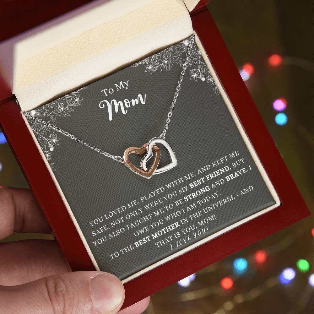 To My Mom | Heart Pendant Necklace