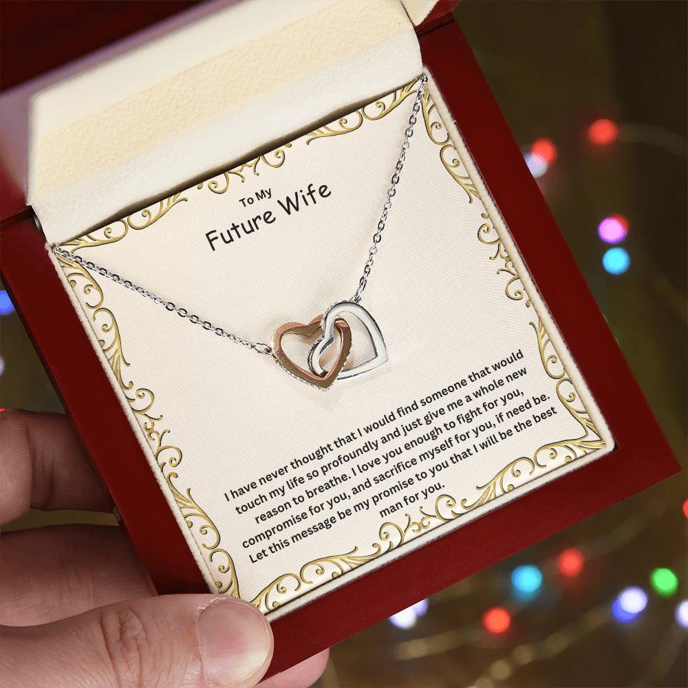 To My Future Wife | I Will Be The Best Man For You | Jewelry Necklace