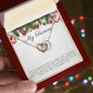 My Fiancee | Merry Christmas | Love Pendant Necklace