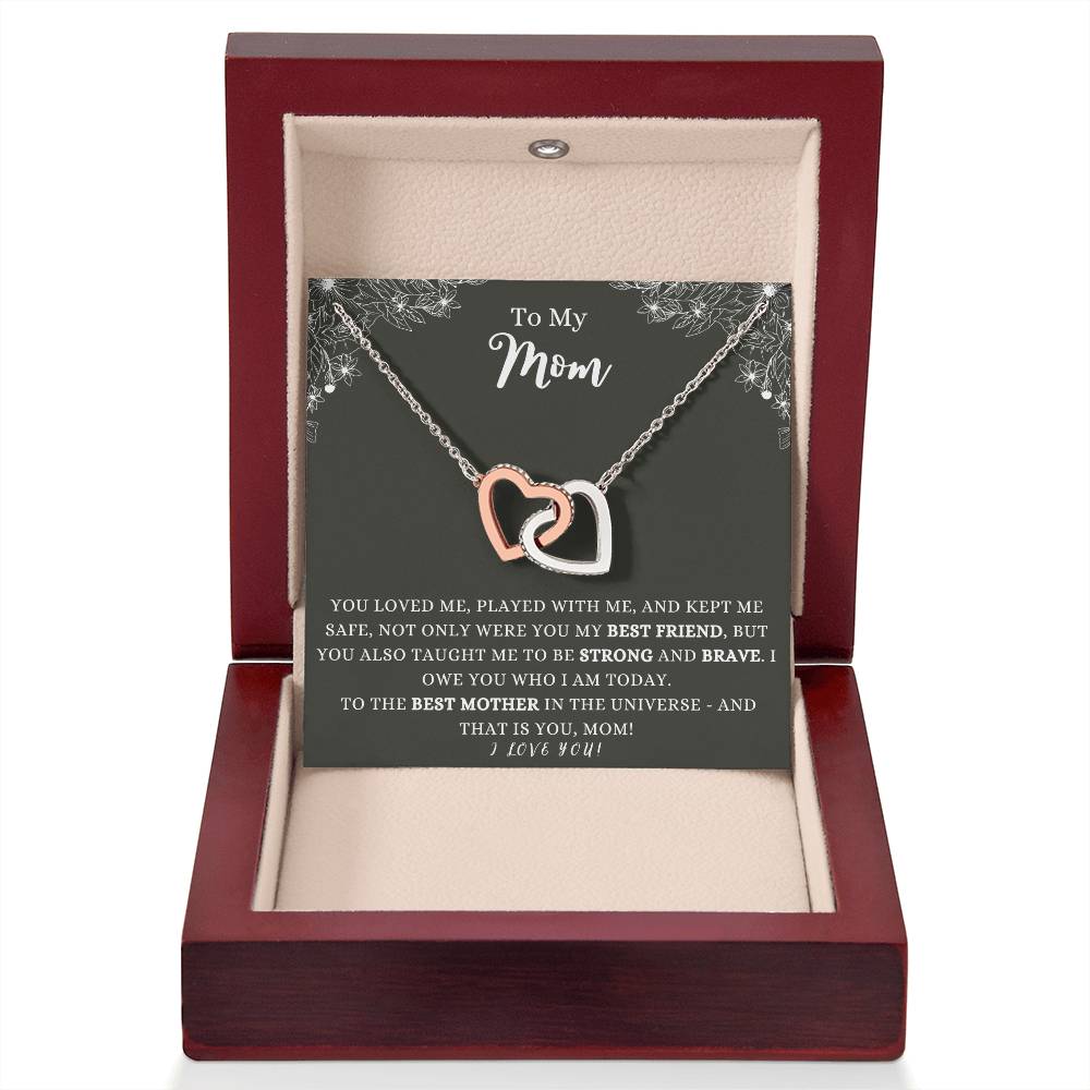 To My Mom | Heart Pendant Necklace