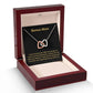 Bonus Mom | I Appreciate All You Do For Us | Heart Pendant Necklace