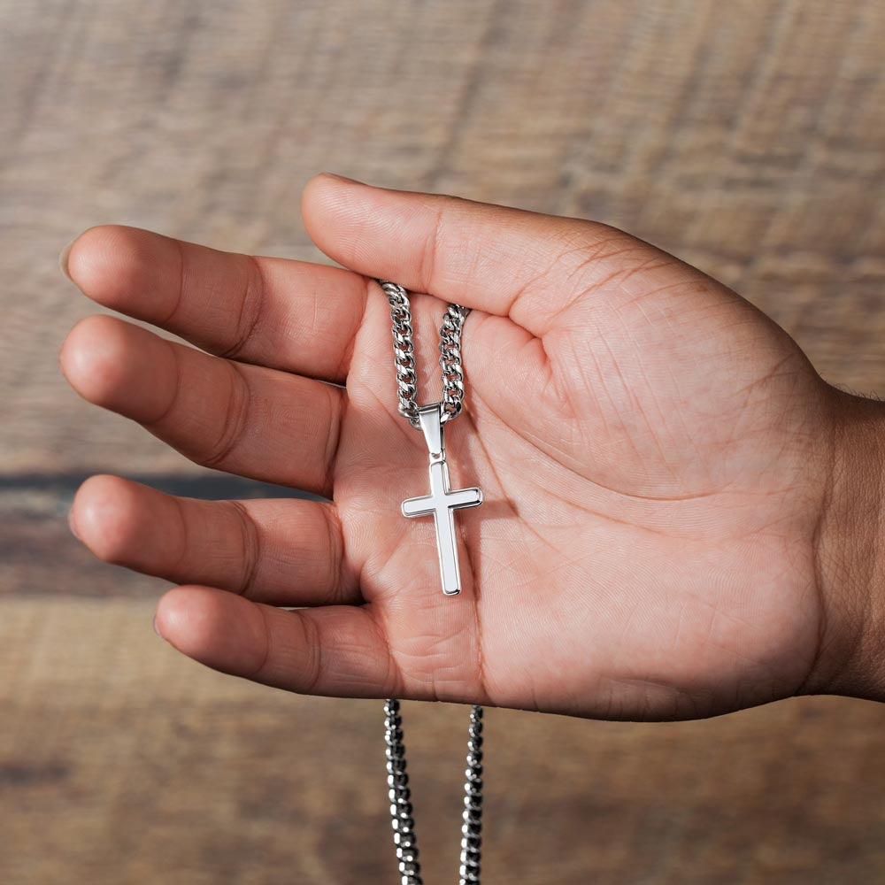 For You Nephew | I Am Proud Of You | Cuban Necklace