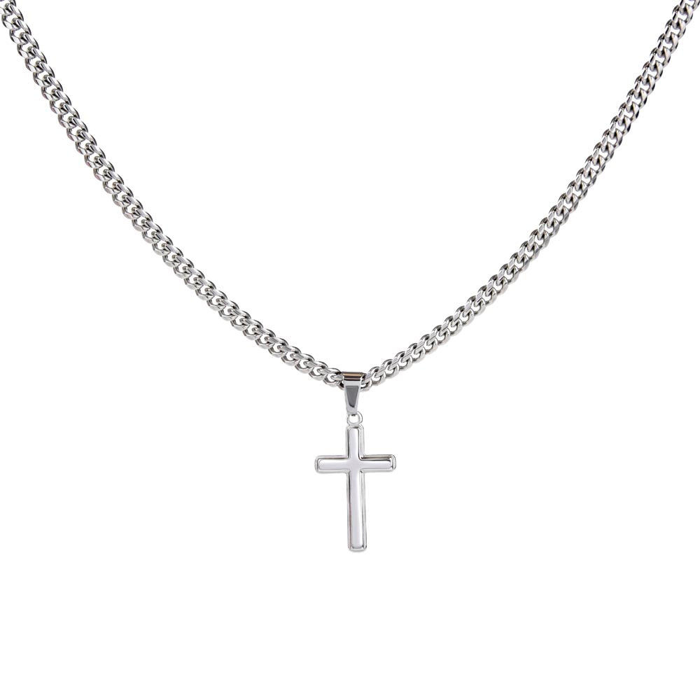 My Brother | You Are In My Heart | Cross Cuban Necklace