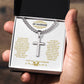 My Husband | I Am So Grateful For Having You | Cuban Cross Necklace