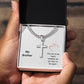 My Brother | You Are In My Heart | Cross Cuban Necklace