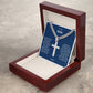 To My Man | I Love You More Than You Will Ever Know | Cross Necklace For Husband
