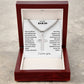 To My Dad | I Am Blessed To Have You | Cuban Cross Necklace
