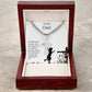 To My Dad | Thank You For Your Time | Happy Father's Day Necklace