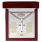 My Husband | I Am So Grateful For Having You | Cuban Cross Necklace