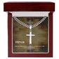 Dear Stepson | Faith Cross Necklace