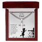 To My Dad | Thank You For Your Time | Happy Father's Day Necklace