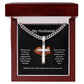 My Husband | Always Pray To Have A Heart That Forgives The Worst | Faith Necklace