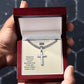 To An Amazing First Time Dad | Happy Father's Day | Cross Necklace Gift