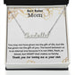 Best Bonus Mom | Life Gave Me The Gift Of You | Custom Name Necklace