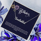 Happy Birthday | No One Deserves It More Than You | Name Necklace