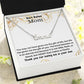 Best Bonus Mom | Life Gave Me The Gift Of You | Custom Name Necklace