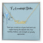 To A Wonderful Doctor | Thank You For All Your Hard Work | Professional Name Necklace