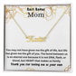 Best Bonus Mom | Life Gave Me The Gift Of You | Custom Name Necklace