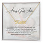 A Truly Great Author | Thank You For All You Do | Professional Name Necklace