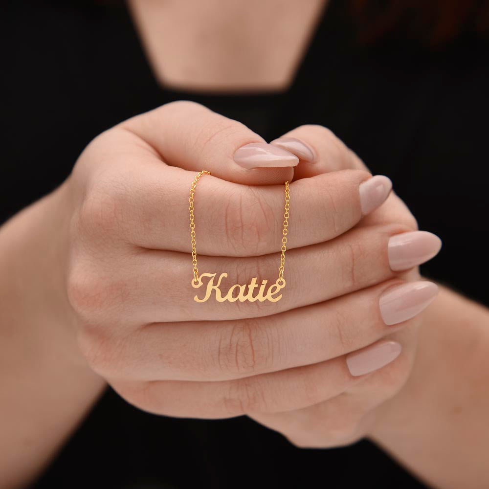 My Best Friend | I Love You So Much | Custom Name Necklace