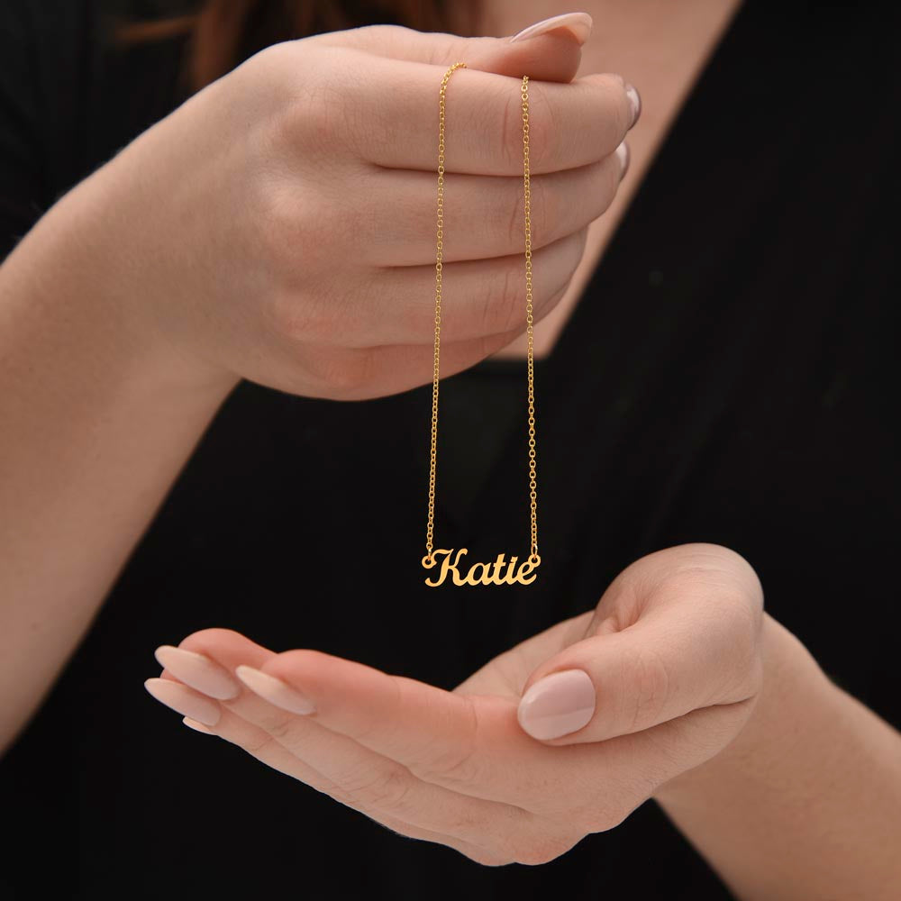 To My Best Friend | Merry Christmas | Name Necklace