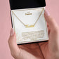 To My Fiancee | I Love You Enough | Custom Name Necklace