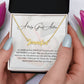 A Truly Great Author | Thank You For All You Do | Professional Name Necklace