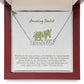 Amazing Dentist | Thank You For Your Patience | Professional Name Necklace