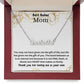 Best Bonus Mom | Life Gave Me The Gift Of You | Custom Name Necklace
