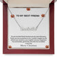 To My Best Friend | Merry Christmas | Name Necklace