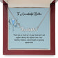To A Wonderful Doctor | Thank You For All Your Hard Work | Professional Name Necklace