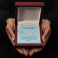 To A Wonderful Doctor | Thank You For All Your Hard Work | Professional Name Necklace