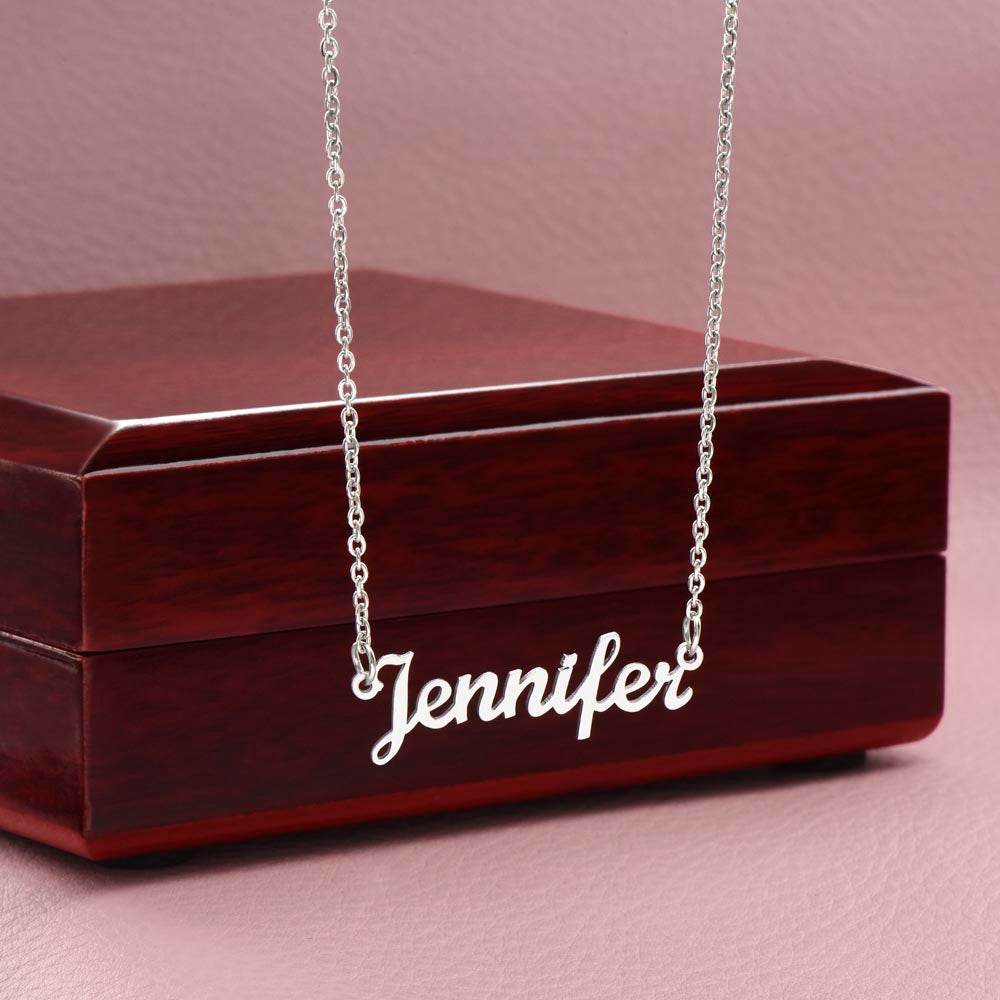 To My Bonus Daughter On Your Sweet Sixteen | Happy Birthday | Custom Name Necklace