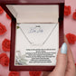 To My Boss Lady | Thank You For Being There | Professional Name Pendant Necklace