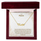 To My Fiancee | I Love You Enough | Custom Name Necklace