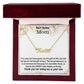 Best Bonus Mom | Life Gave Me The Gift Of You | Custom Name Necklace