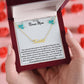 To My Bonus Mom | Thank You For Loving Me As Your Own | Name Necklace