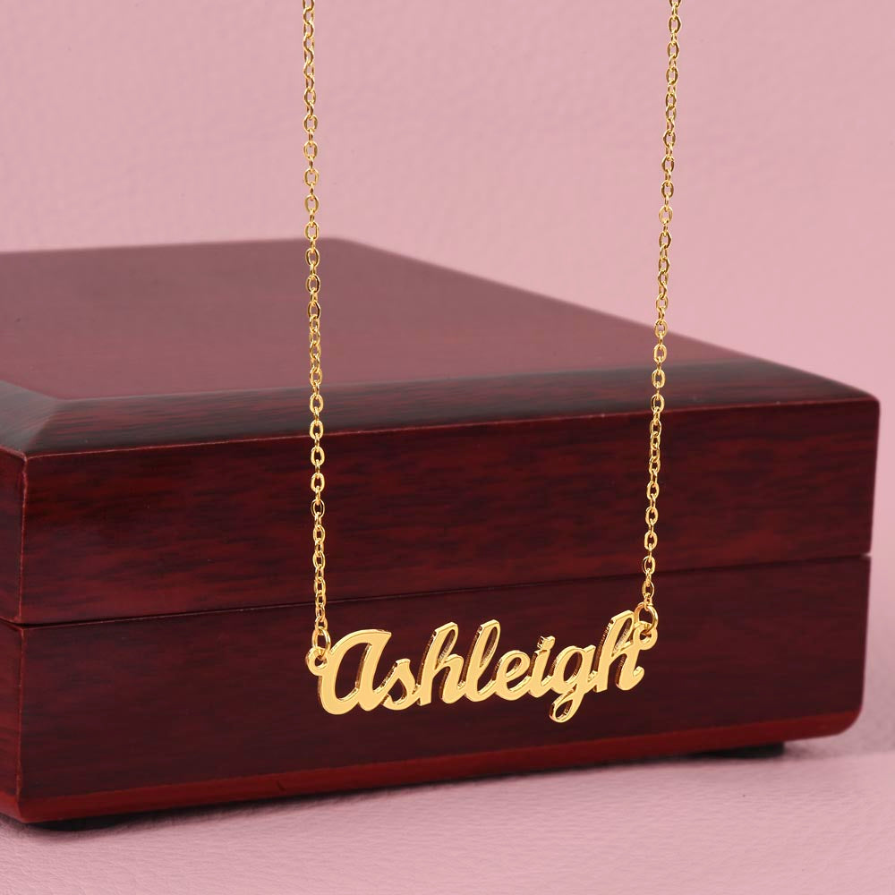 My Best Friend | I Love You So Much | Custom Name Necklace