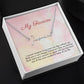 My Fiancee | Happy Valentine's Day | Name Pendant Necklace