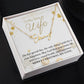 To My Sexy Wife | Merry Christmas | Name Necklace Gift