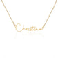 To My Sexy Wife | Merry Christmas | Name Necklace Gift
