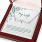 To My Wife | Happy Birthday | Pendant Name Necklace