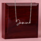My Dear Aunt | Name Necklace