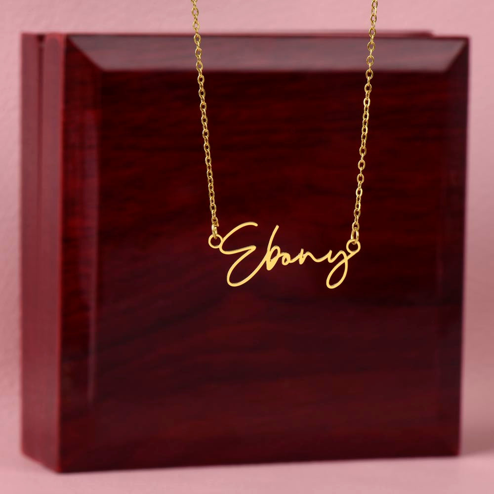 Mother Of The Groom On My Wedding Day | Name Necklace