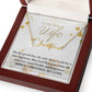 To My Sexy Wife | Merry Christmas | Name Necklace Gift
