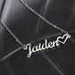 An Amazing Principal | Thank You So Much For Who You Are | Professional Name Pendant Necklace