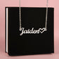 To My Wife | You Are My Love Story | Name Necklace