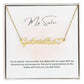 My Sister | You Are Special | Name Necklace