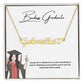 Badass Graduate | Just Go For It | Custom Name Necklace
